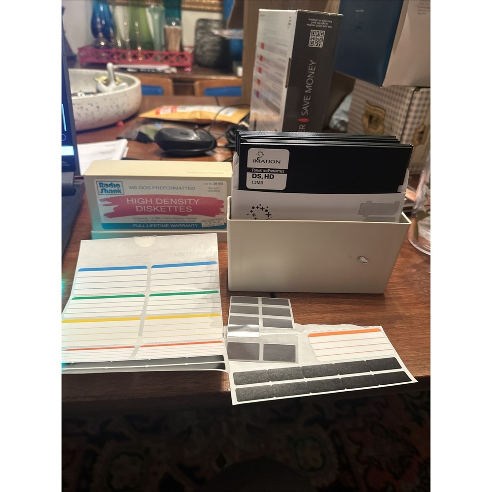 👀 Quantity 11 3M DS,HD 5-1/4" Floppy Disks